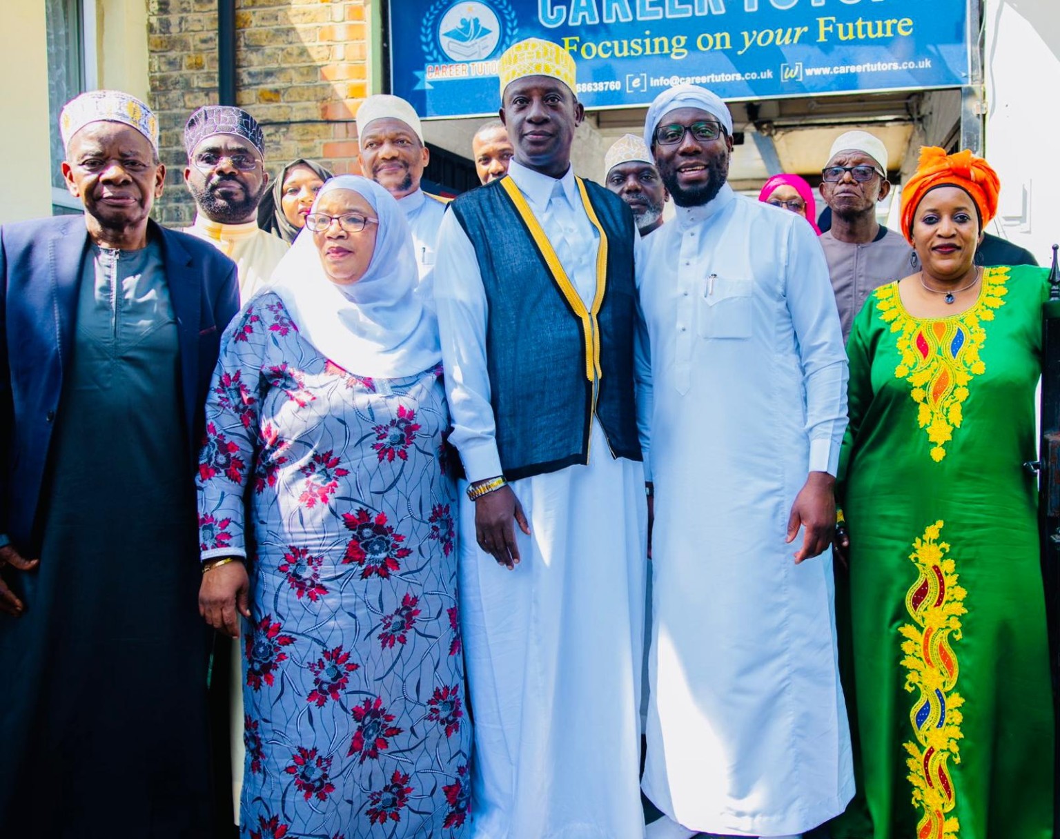 Prince Kassim Nakibinge Kakungulu with community leaders and guests at UMC-UK Convention 2024